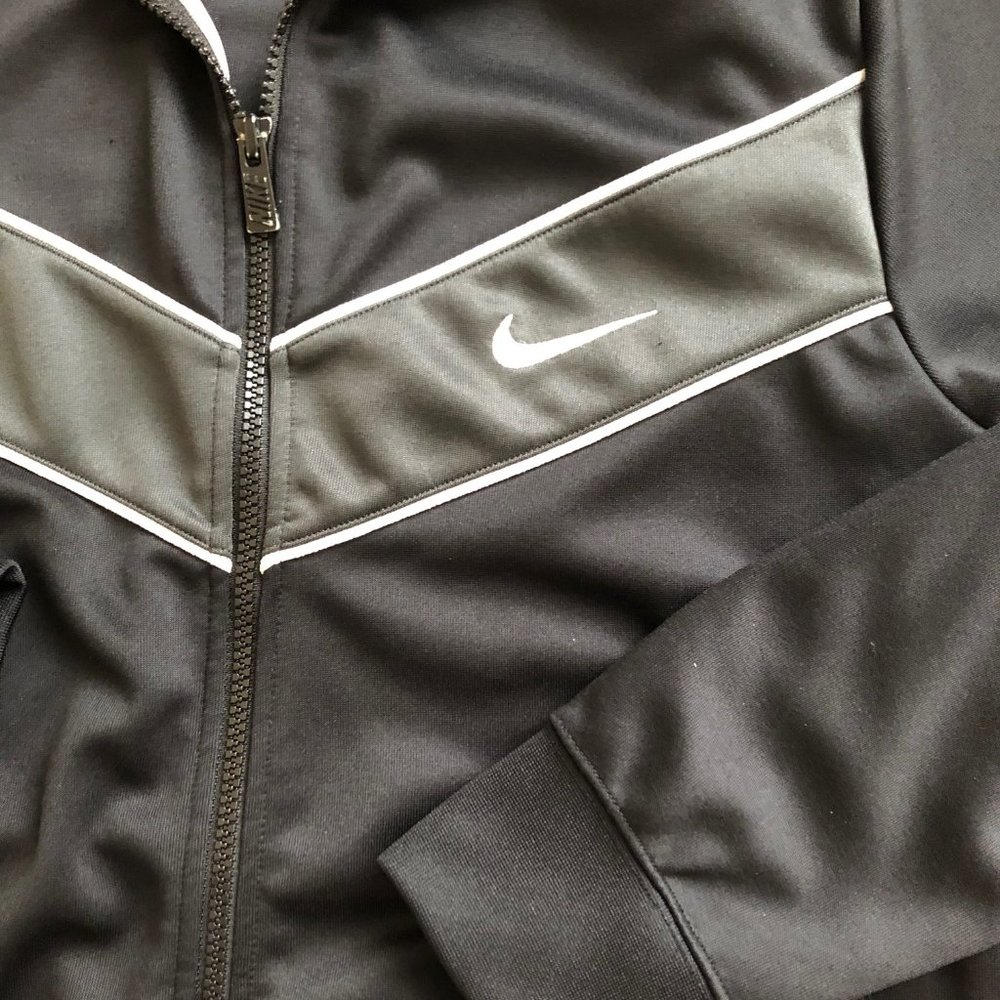 Nike mens black track jacket size L - Picture 3 of 6